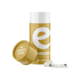 Stimulant Bien-Être et Vitalité Ultime Mushroom Mix - 60 caps - Happy Caps