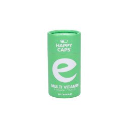 Stimulant Multi Vitamin - 60 caps - Happy Caps