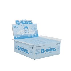 Boîte de 50 carnets de 50 feuilles King Size Vegan Blue - G-Rollz