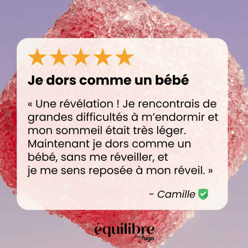 Gummies Sommeil - Equilibre : Le CBD Puissant Pour Dormir