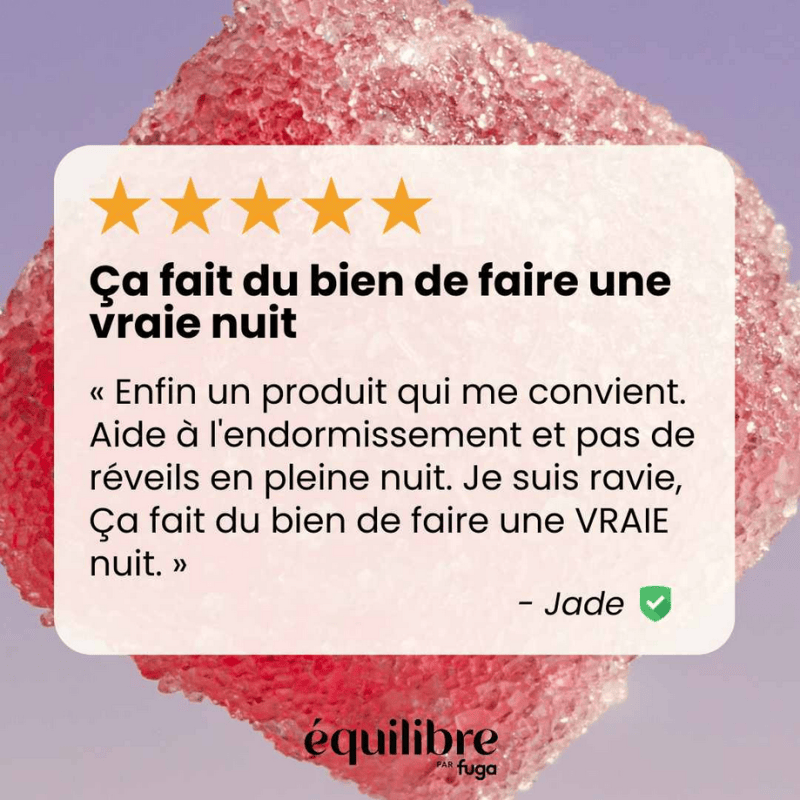 Gummies Sommeil - Equilibre : Le CBD Puissant Pour Dormir