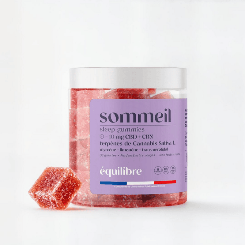 Gummies Sommeil - Equilibre : Le CBD Puissant Pour Dormir