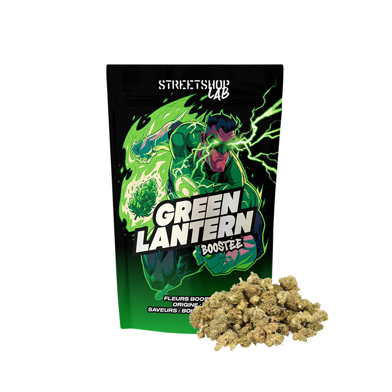 Fleur Boostée Green Lantern StreetShop Lab : La Frappe Intergalactique