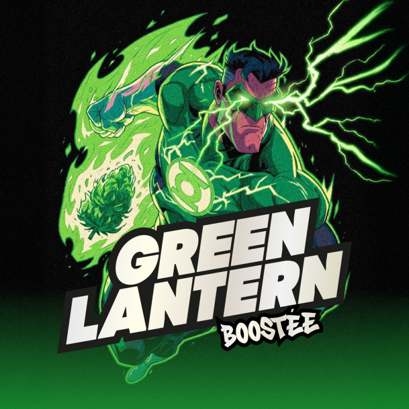Fleur Boostée Green Lantern StreetShop Lab : La Frappe Intergalactique
