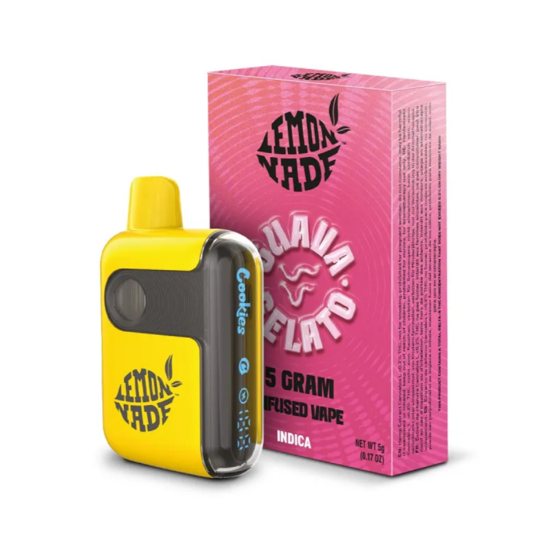 Puff 5G Infused Guava Gelato - Cookies : La Vape Indica Format XXL
