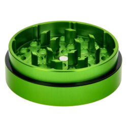 Grinder Aluminium Green 4 Parties 56MM - Raw : Le Broyeur Métal Ultime