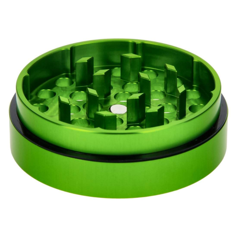 Grinder Aluminium Green 4 Parties 56MM - Raw : Le Broyeur Métal Ultime