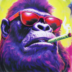 Plateau Métal Purple Gorilla - Beuz : Le Plateau de Roulage Street Style