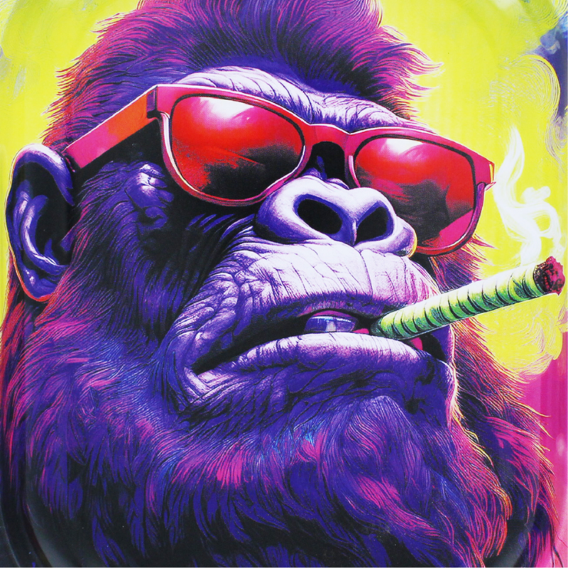 Plateau Métal Purple Gorilla - Beuz : Le Plateau de Roulage Street Style